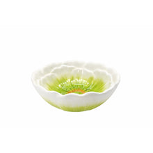 Charger l'image dans la galerie, Assiette creuse verte Capri 17.5x17.5x7cm