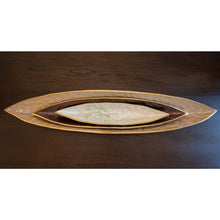 Charger l'image dans la galerie, Coupe décorative blanche en aluminium 50x10.5x3.5cm
