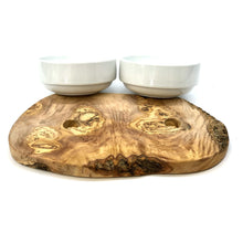 Charger l'image dans la galerie, Station d'alimentation RUSTY 2x bol en porcelaine 0,4 litres
