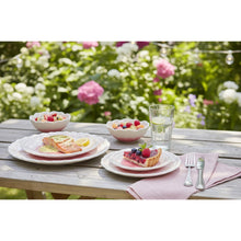 Charger l'image dans la galerie, Assiette à dessert rose Capri 20.5x20.5x2.5cm

