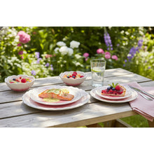 Charger l'image dans la galerie, Assiette à dessert rose Capri 20.5x20.5x2.5cm
