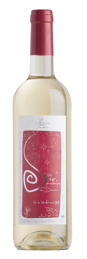 PETIT SOIR DE PRINTEMPS AU DOMAINE BLANC IGP VAL DE MONTFERRAND 2019 (CHR)