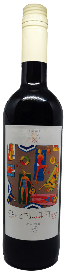 SAINT CLÉMENT PLAGE ROUGE VIN DE FRANCE 2019 (CHR)